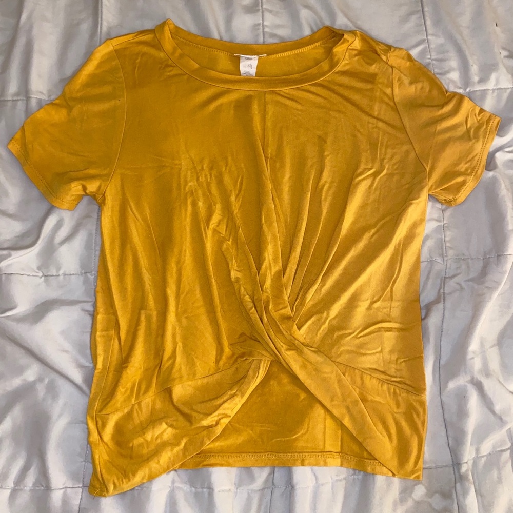 Tie front shirt